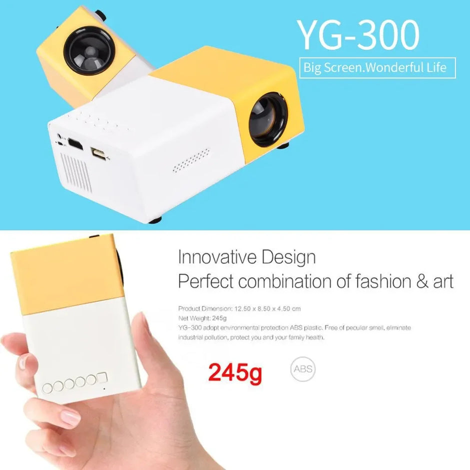Mini HD 1080P Mobile Projector
