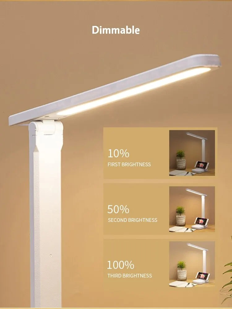 LED Touch Switch Folding Desk Lamp