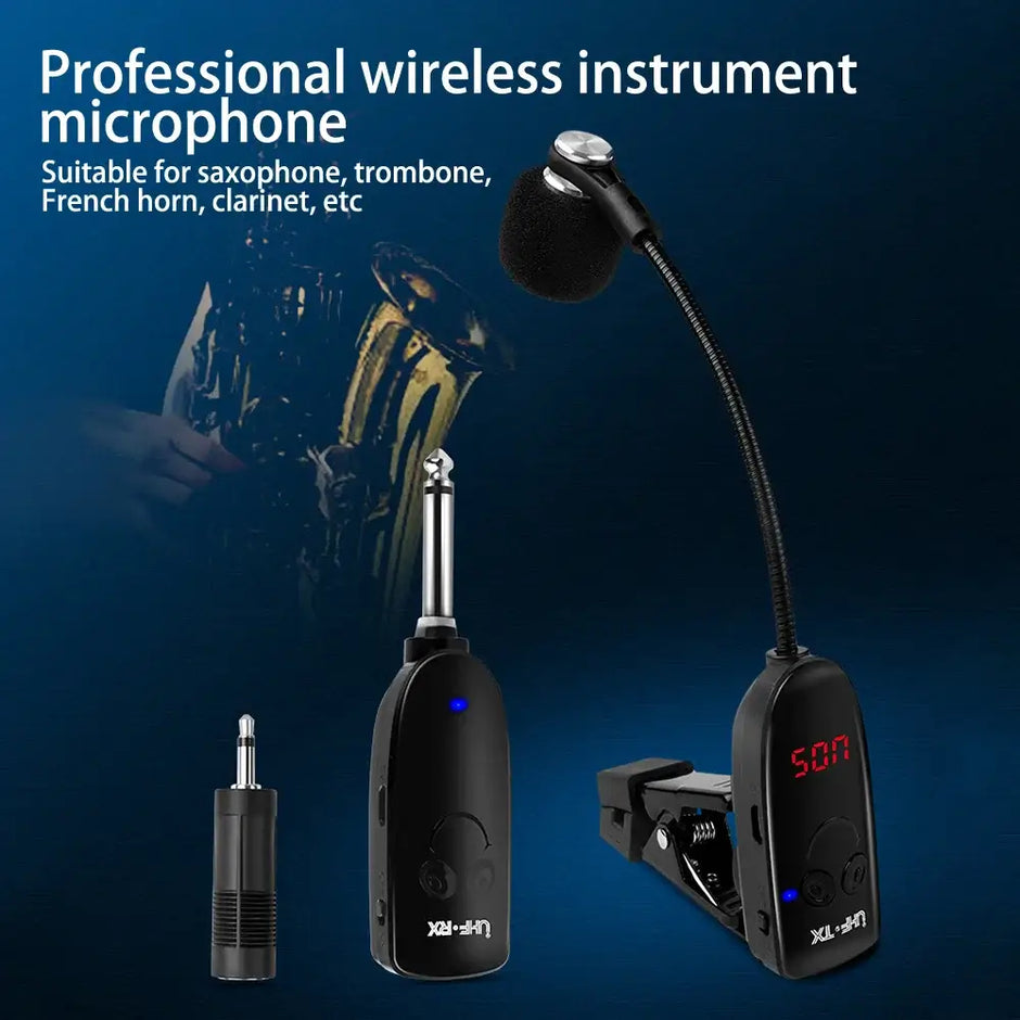 Wireless Saxophone Microphone