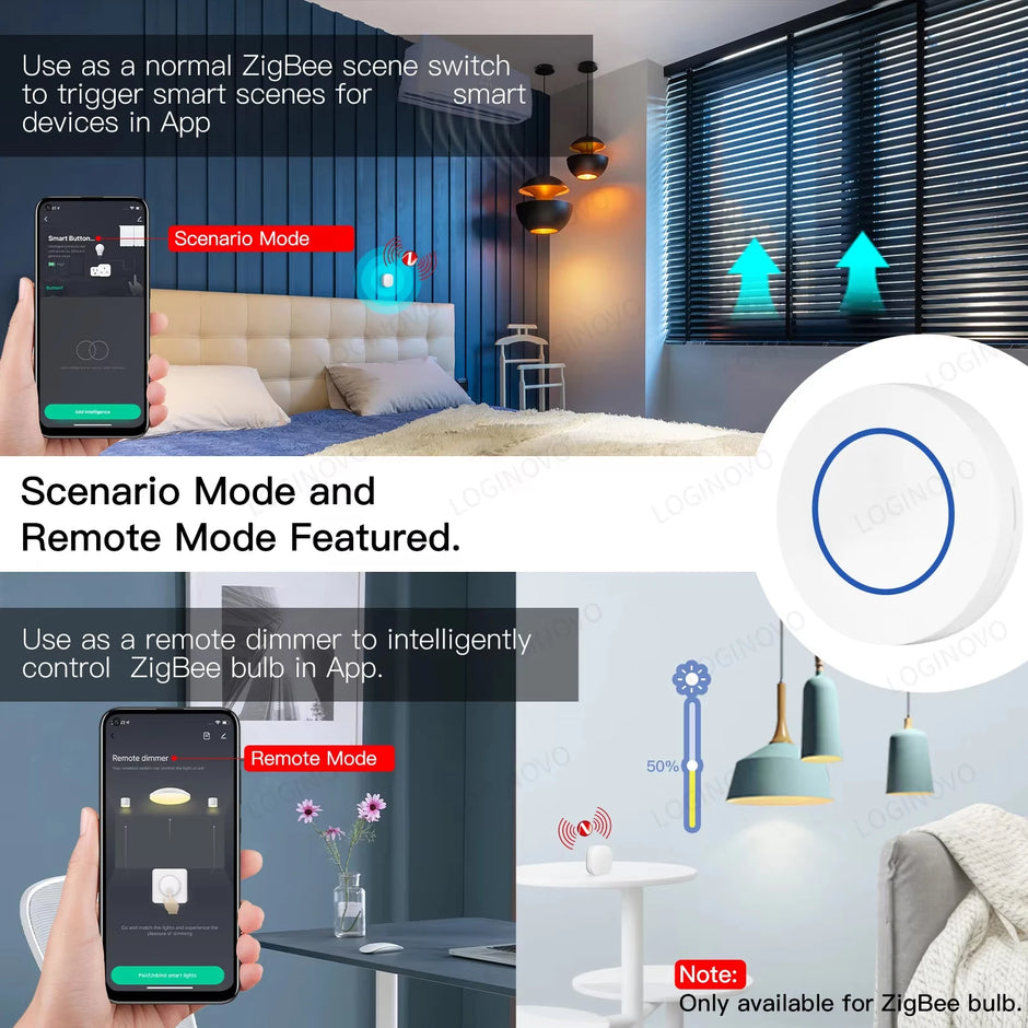 Wireless Smart Scene Switch