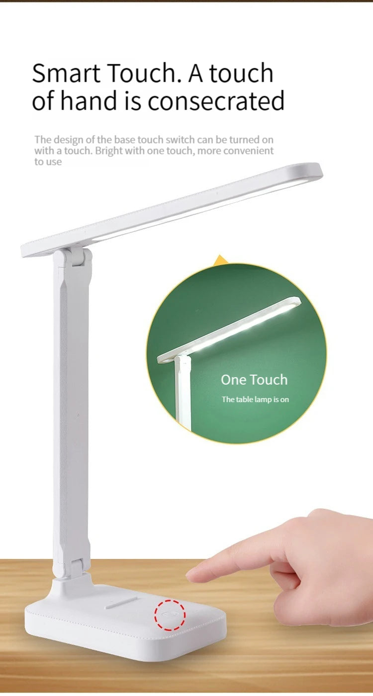LED Touch Switch Folding Desk Lamp