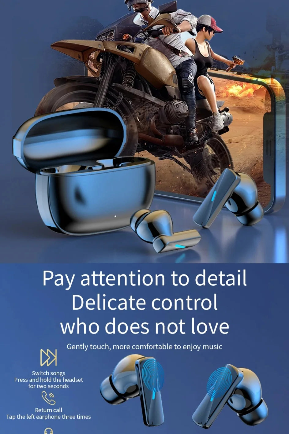 Wireless Earbuds Earphone