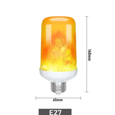 LED Dynamic flame effect light