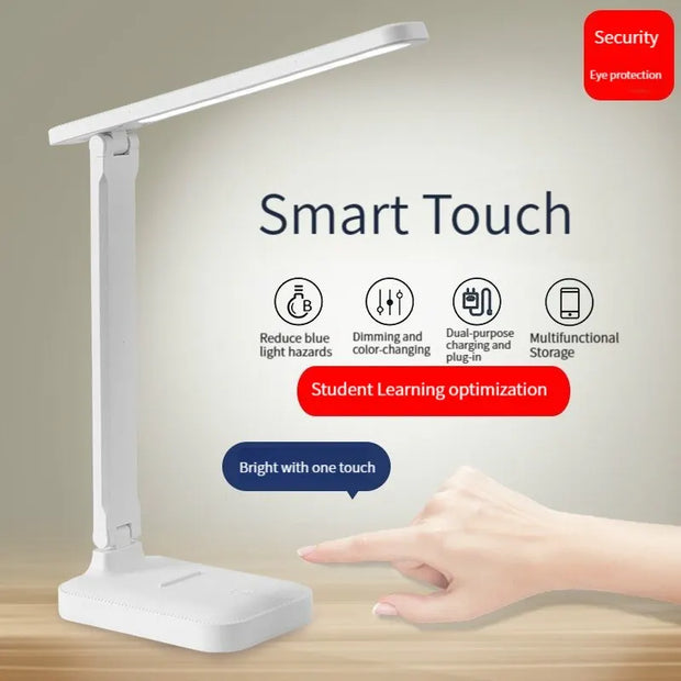 LED Touch Switch Folding Desk Lamp