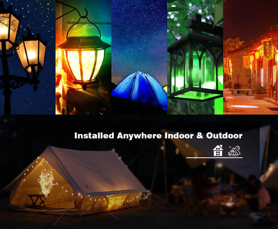 LED Dynamic flame effect light