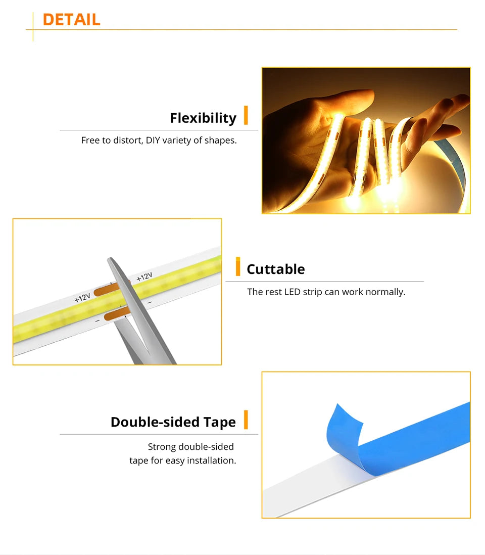 COB LED Strip Lights