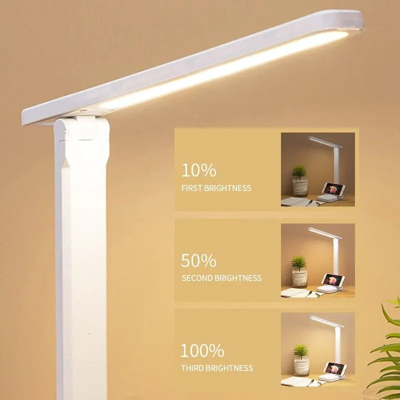 LED Touch Switch Folding Desk Lamp