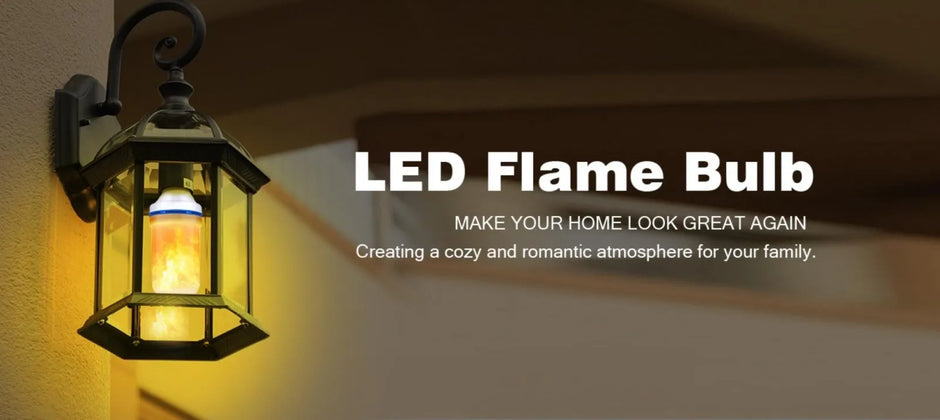 LED Dynamic flame effect light