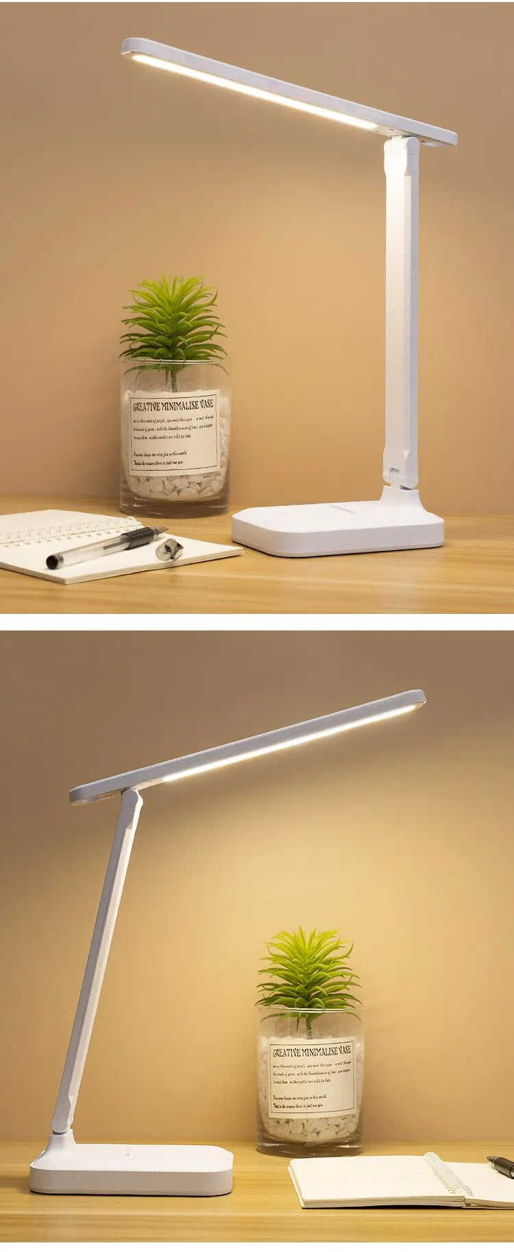 LED Touch Switch Folding Desk Lamp