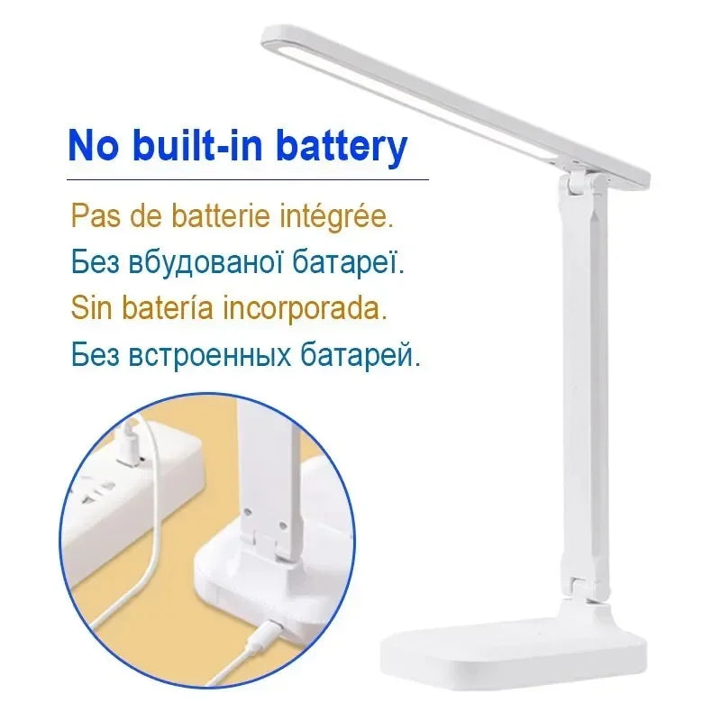 LED Touch Switch Folding Desk Lamp