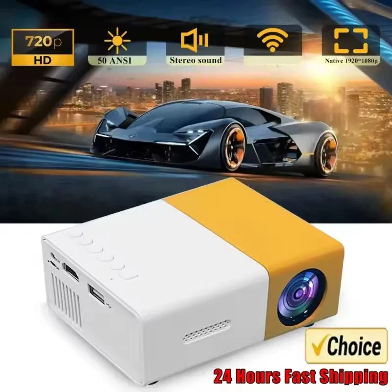 Mini HD 1080P Mobile Projector